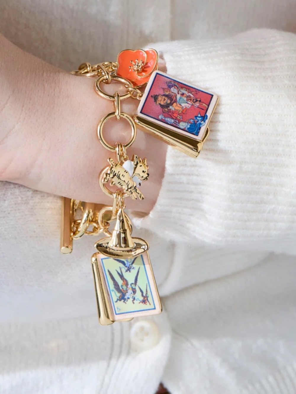 Lele Sadoughi THE NEW WIZARD OF OZ STORYBOOK BRACELET NWT - Picture 2 of 3